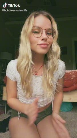 Glasses Handjob TikTok gif