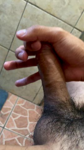 edging erection precum gif