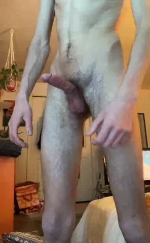 Showing off my cock makes me horny af