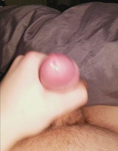 Cock Cumshot Uncut gif