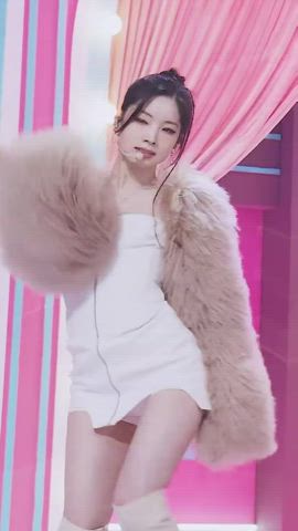 asian cute pale thighs gif