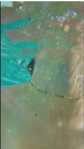 Bikini Bouncing Tits Wet gif