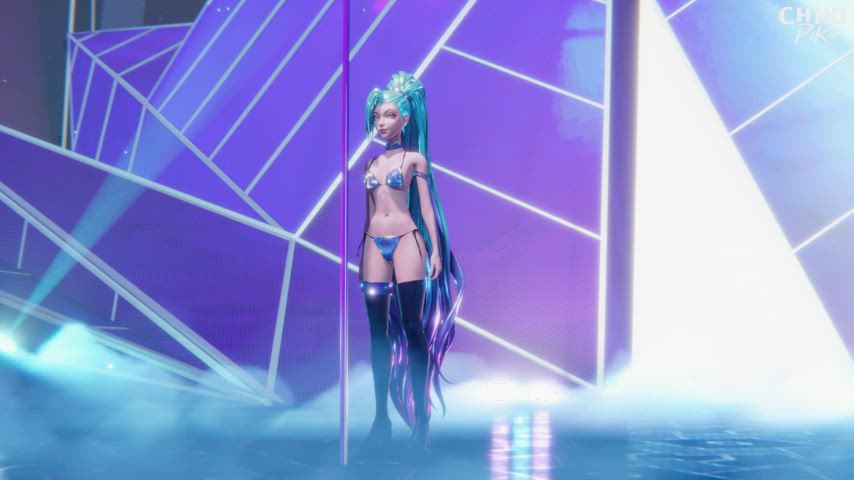 Seraphine's pole dance part 2 (Chikipiko)