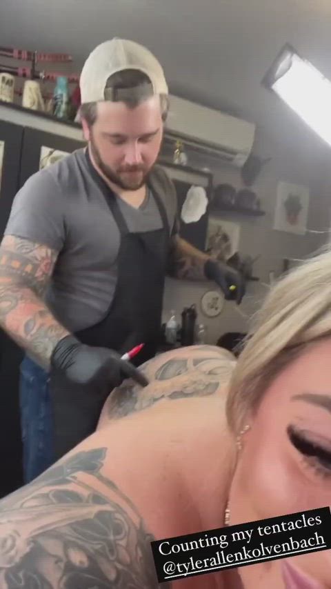 nude nudity tattoo gif