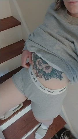 Wearing Scott's underwear to do the housework today ? what do you think? [f]