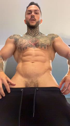 amateur big dick cock male masturbation monster cock onlyfans pornstar sensual gif