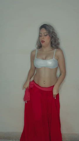 Belly Button Dancing Indian Jiggling gif
