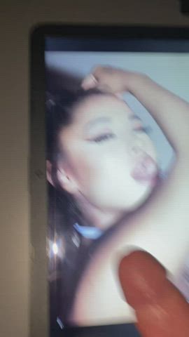 had to cum all over ari’s slutty face