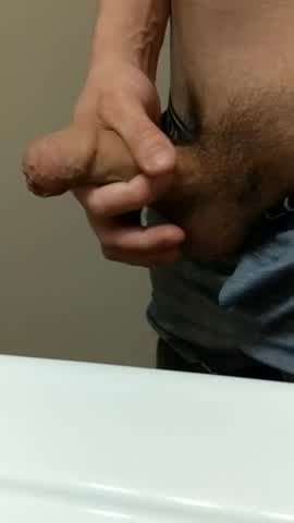 Throbbing and veiny