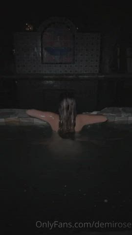 Big Ass Brunette Wet gif