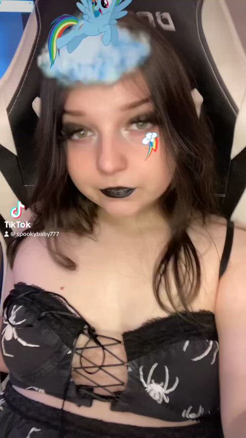 your favorite horny goth slut