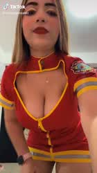 Big Tits Teen TikTok gif