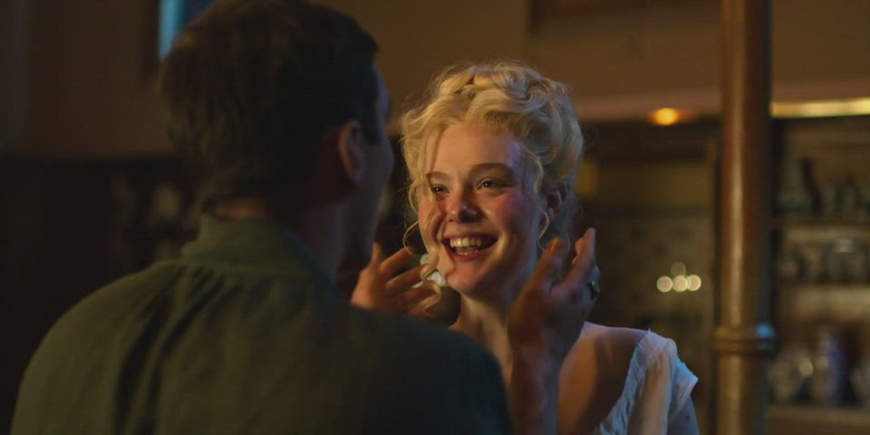 celebrity elle fanning topless gif