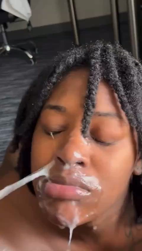 amateur cum ebony pov gif