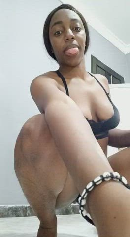 brunette cute ebony latina gif