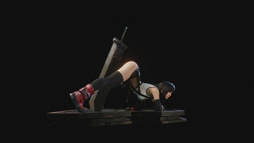 Tifa in her Jack-O Pose, (QOC) [Final Fantasy]