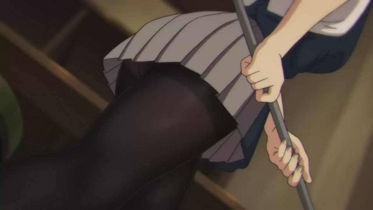 Anime Foot Hentai Tights gif