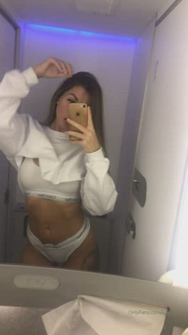 Big Tits Fake Boobs Selfie gif