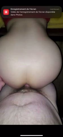 anal creampie bbw blonde chubby dripping gif