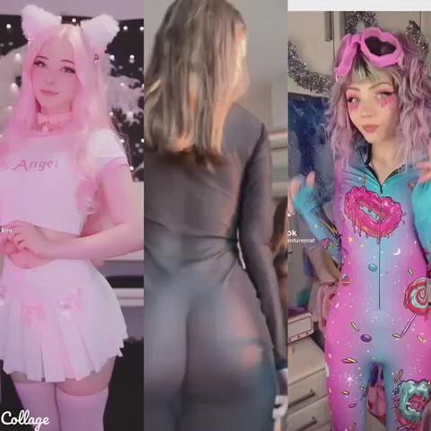 see through clothing split screen porn tiktok gif