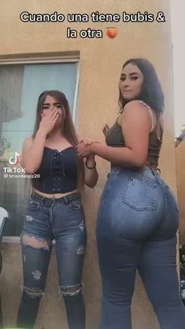 Gargantuan in jeans