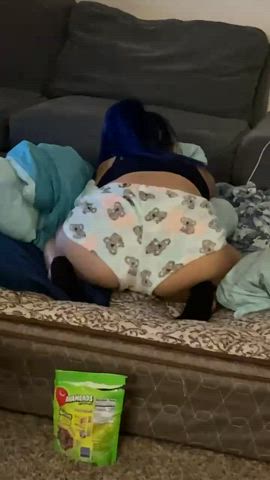 19 Years Old Ass Booty Doggystyle Hispanic Latina NSFW POV Roommate gif