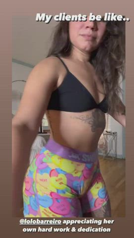 Ass Big Ass Booty Fitness Latina Model Tattoo Thick gif