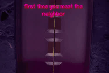 I really like the new neighbor 🤭