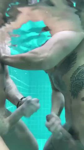 Underwater tug buds.