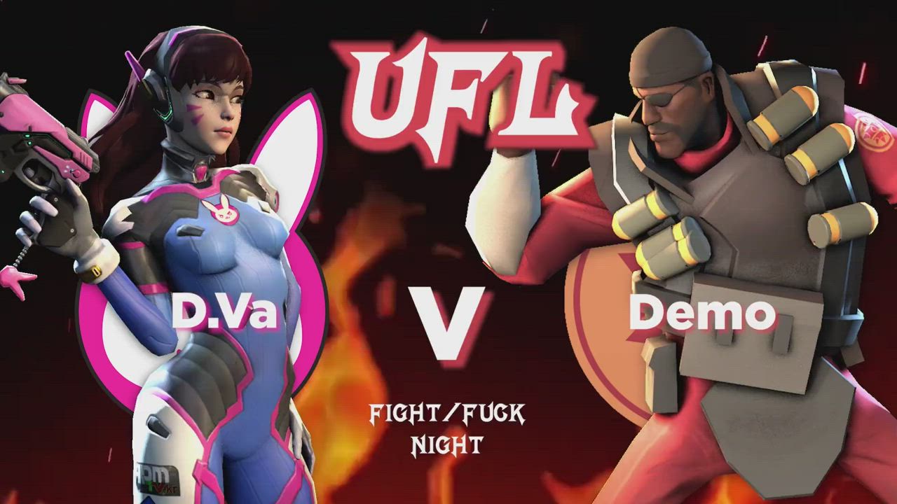 Dva Demoman and elizabeth b(Pokedudesfm)[Overwatch team fortress]