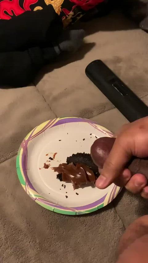 Cum Food Fetish Cock Porn GIF by deepfriedchocolatebanan