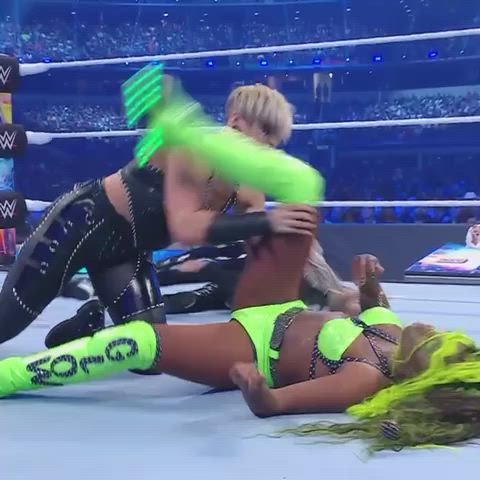 Ass Lesbian Wrestling gif