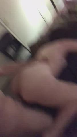 blindfolded blowbang milf gif