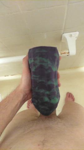 fleshlight male masturbation masturbating shower gif