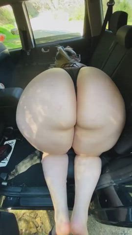 BBW Big Ass Pawg White Girl gif