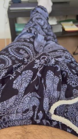 Harem pants are comfy