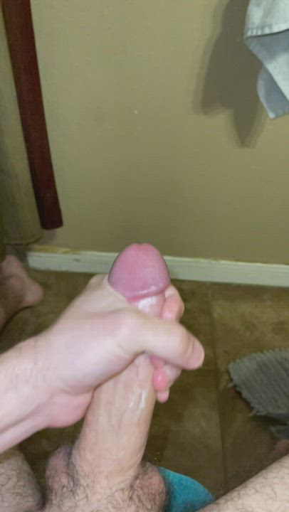 BWC Big Dick Cum Cumshot Slow Motion gif