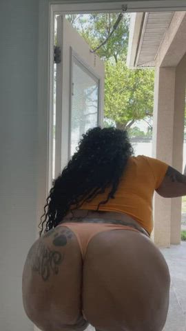 ass bbw big ass booty doggystyle ebony nsfw onlyfans thick gif
