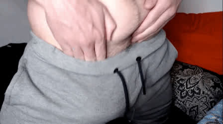 BWC Balls Male Masturbation Uncut gif