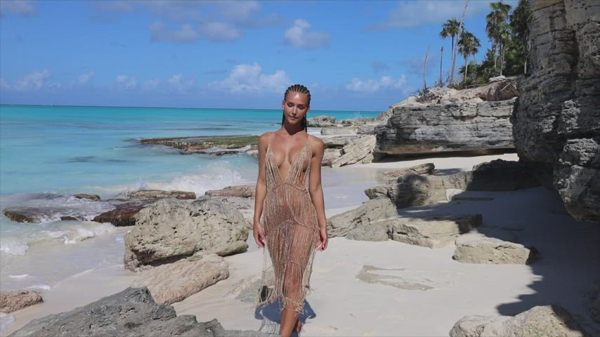 Beach Nude Rachel Cook gif