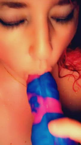 amateur blowjob cock deepthroat dildo masturbating onlyfans solo sucking tiktok gif