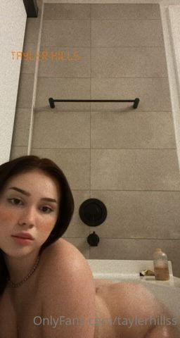 big ass big tits shower gif