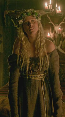 Ida Marie Nielsens full frontal plot from Vikings