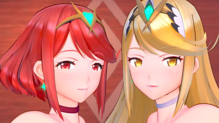 Pyra and Mythra (nodu) [Xenoblade Chronicles)