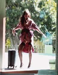 Alexandra Daddario Dancing Dress gif