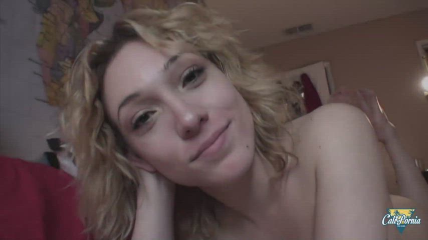 Blonde Cute Lily Labeau gif