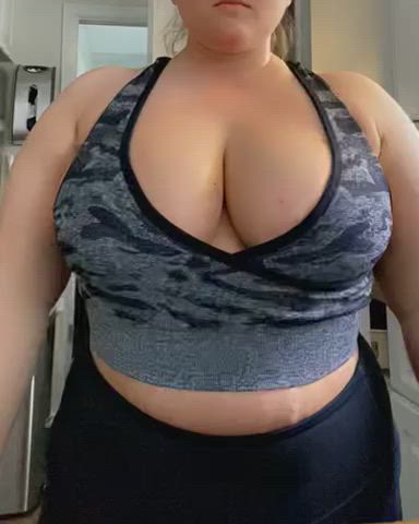 Testing the sports bra