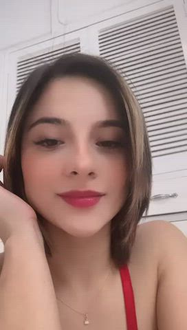 19 years old barely legal camsoda latina lingerie petite small tits stripchat gif