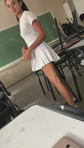ass schoolgirl teen turkish gif