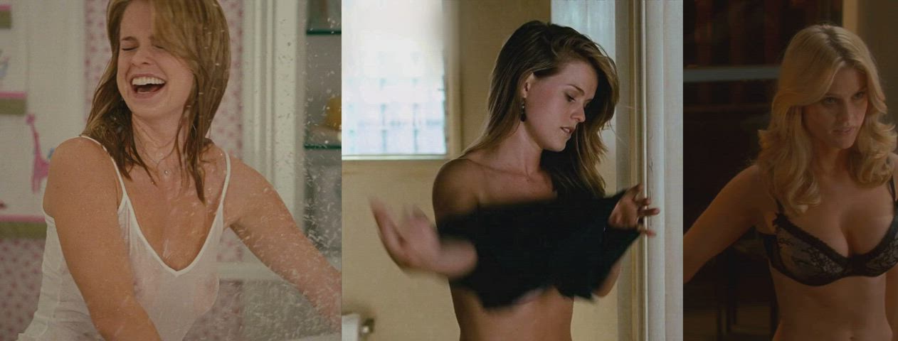 Alice Eve Boobs Compilation gif